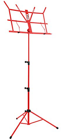 TIGER MUS49-RD Tragbarer Notenständer - Rot