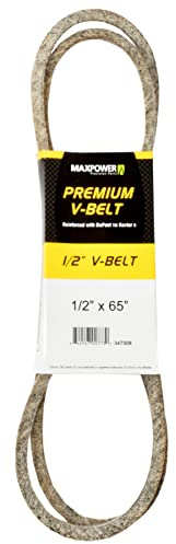 MAXPOWER | Courroies 347508, renforcé au kevlar, 1/2'' x 65'' - 4L650 - longueur extérieure L(a) 1660 mm