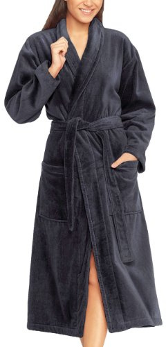 Vossen Herren Bademantel mit Schalkragen FEELING-L