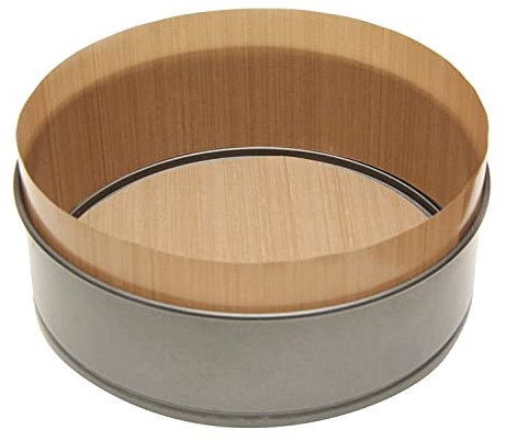 Toastabags Make and Bake Cake Tin Liner Twin Pack, Gold, 7-Inch