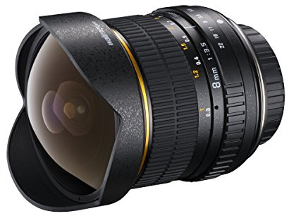 Fish-Eye walimex pro AE 8/3,5 pour Nikon