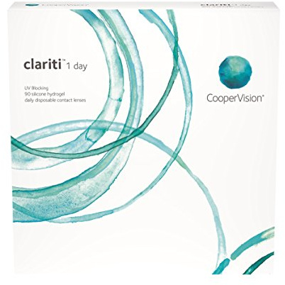 Clariti 1 Day - Lentes de contacto esféricas diarias (R 8.6 / D 14.1 / -3.75 Diop), Pack de 90 uds.