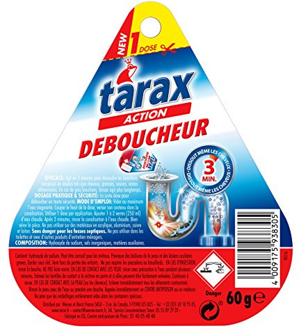TARAX Déboucheur Lot de 3