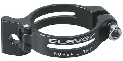 Eleven ascetta deragliatore diam. 34,9mm nero Superleggero