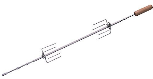 Campingaz Drehspiess für Elektromotor passend für Serie 3 und 4 Spit and Fork 2000025851, silber