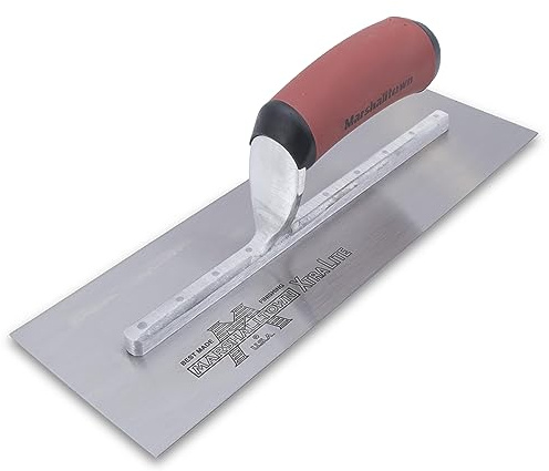 Llana Marshalltown, MXS7D, mango curvo Durasoft, acero al carbono, dimensiones: 305x127 mm