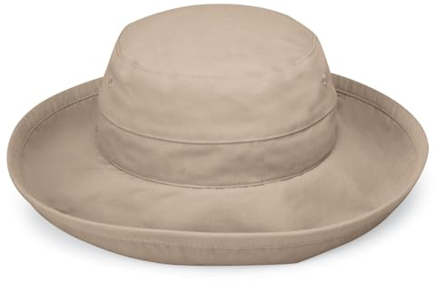 Wallaroo Hat Company Women’s Casual Traveler Sun Hat – UPF 50+, Adjustable, Ready for Adventure, Designed in Australia, Camel