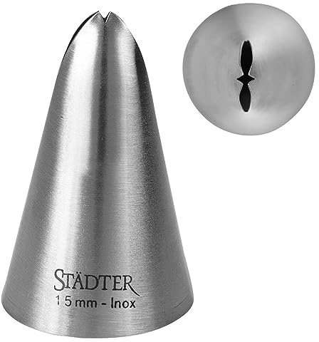 Staedter Embout de Feuille, Argent, Acier Inoxydable, Silver, 15 mm