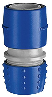 Tatay Conector Rápido Top Line para Mangueras de 1/2 pulgadas 12.5mm 5/8 pulgadas 15mm, Conector a Racor Universal, Fácil Instalación, Protección Solar, Azul