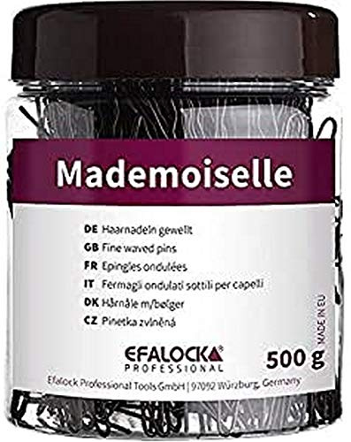 Efalock Haarnadel Mademoiselle gewellt 500 gr 65 mm braun Haarnadel Mademoiselle gewellt 500 gr 65 mm braun
