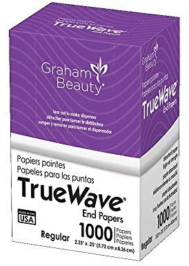 Graham Beauty TrueWave End Papers - 1000/BX - 100BX/CS