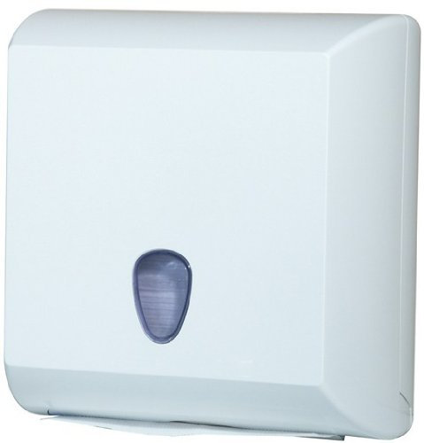 DISPENSER DISTRIBUTORE PORTA ASCIUGAMANI IN CARTA A SALVIETTE V C Z BIANCO A MURO