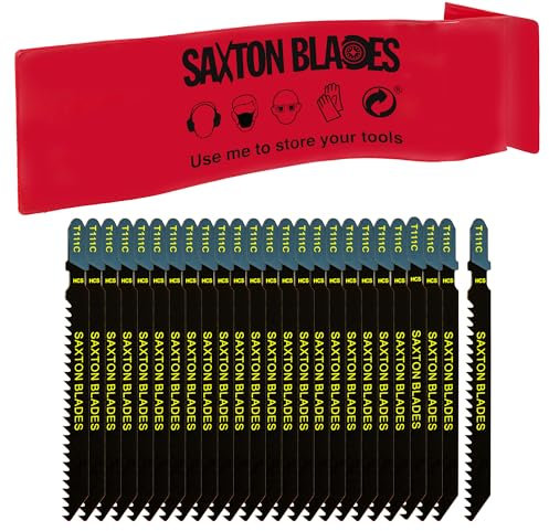 25 x Saxton Jigsaw blades T111C fit Bosch, Dewalt, Hitachi, Makita, Festool etc