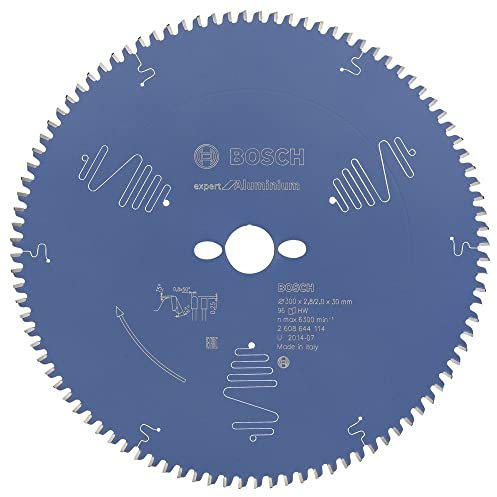 Bosch 1x EXPERT Aluminium Kreissägeblatt für kabelgebundene Kapp‑ und Gehrungssägen (für Aluminium, Ø mm, Professional Zubehör kabelgebundene Kapp- und Gehrungssäge)
