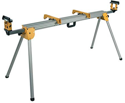 DeWalt Universal-Untergestell/ Sägen-Untergestell (passend für Paneel-, Kapp- und Gehrungssägen, leichte Aluminiumkonstruktion, einfacher Transport, Teleskop-Auszug, Klappanschlag) DE7023, DEWALT DE7023-XJ - Banco de trabajo de alto rendimiento para Ingletadoras