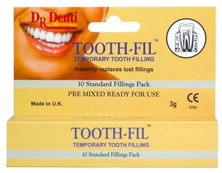 Dr Denti Temorary Tooth Filling by Dr Denti | Firm Hold