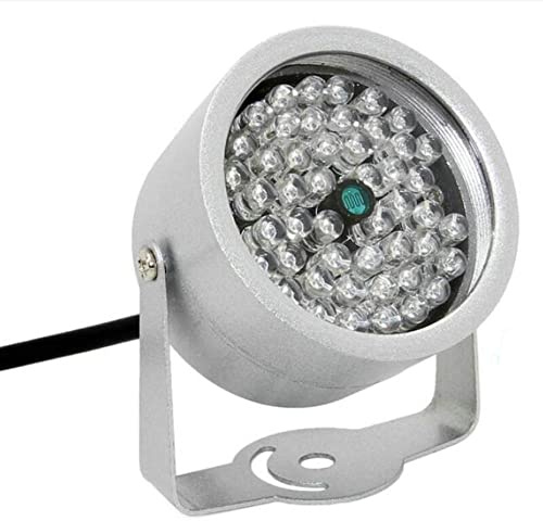 BW 48 LED Infrared Night Vsion IR Light Illuminator Lamp 40M for CCTV Cameras Security Camera (Big)