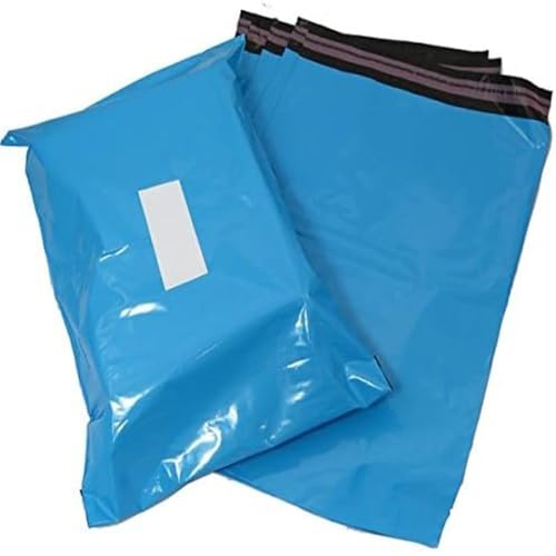 Triplast plast post post väska - babyblå 200 12 x 16 Baby blå