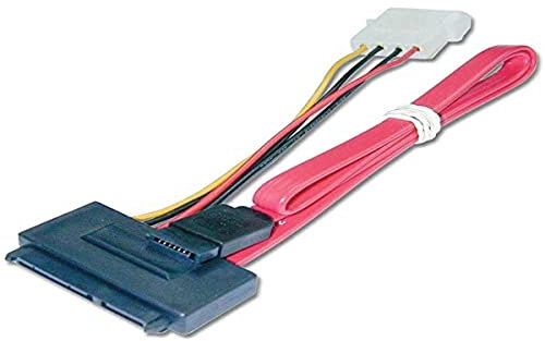 Lindy - Cable Combinado de alimentación y Datos SATA Interno (0,5 m)