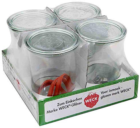 ***** Weck Rundrandgl 0,75 Sturzfür 4Er - Kt 743809