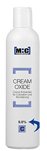 M:C Meister Coiffeur Creme Oxidant 9 % – Entwickler für professionelle Colorationen & Blondierungen – hohe Aufhellung – cremige Textur – ideal für alle gängigen Farbprodukte, 60 ml