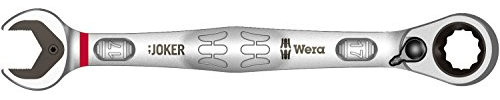 Wera, Joker Switch Chiavi fisse ad anello a cricchetto, con levetta di inversione, 17 x 225 mm