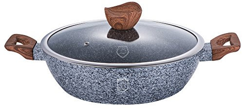 Berlinger Haus BH-1202 Marmor-Topf mit Glasdeckel 32 cm