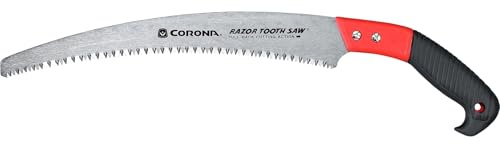 Corona Tools 13-Inch RazorTOOTH Pruning Saw | Tree Saw Designed for Single-Hand Use | Curved Blade Hand Saw | Cuts Branches up to 7 in Diameter | RS 7120