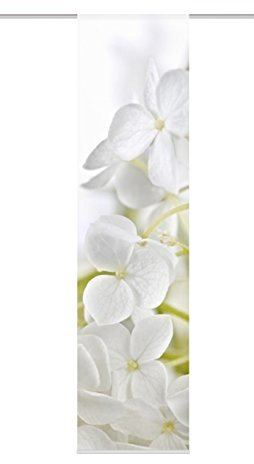 Home fashion Schiebevorhang, Weiß, 245 x 60 cm