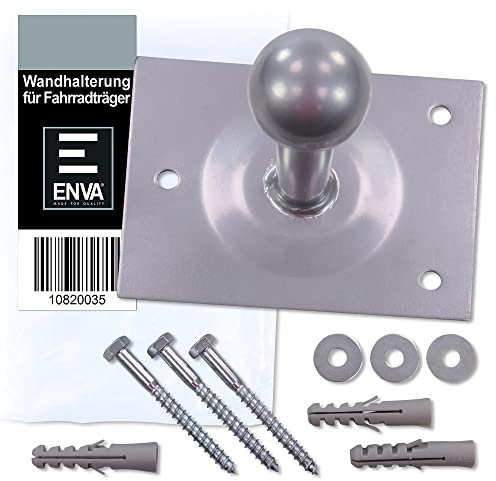 ENVA MADE FOR QUALITY 1x Robuste Wandhalterung Wandhalter Halterung für Fahrradträger
