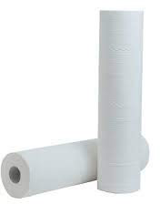 n° 12 Rotoli di Lenzuolini Medici in Rotoli Carta per Lettino 80 m x 60 cm - Pura ovatta di cellulosa, 2 Veli Micro-Incollati - 960 metri e 2.532 strappi totali - Qualità Byness