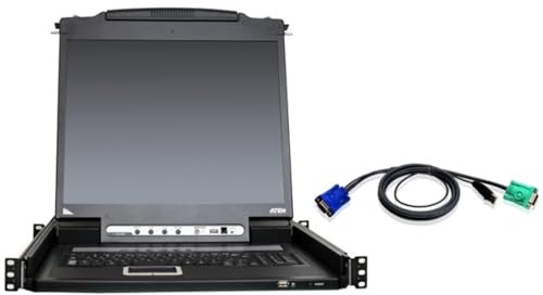 Aten Corp 16 Port LCD KVM W Cables (CL5716NUKIT)