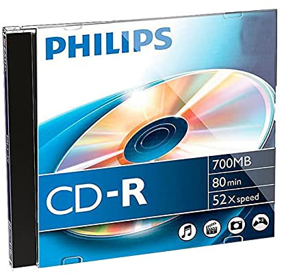 Philips 10 x CDR 700 MB 80 Min 52 x