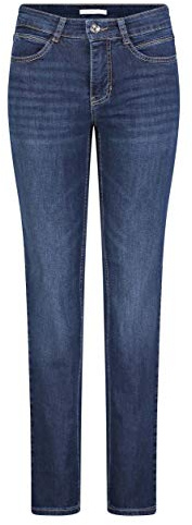 Mac - Damen 5-Pocket Jeans, Angela (5240), Größe:W42, Länge:L34, Farbe:new Basic wash (D845)