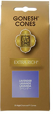 Incense Cones Lavender Size 25ct Incense Cones Lavender 25ct