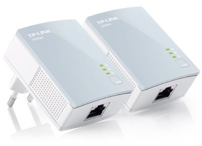 TP-Link TL-PA411KIT 500 Mbps Pack de 2 Mini Adaptateurs CPL (1 Port Ethernet) Blanc