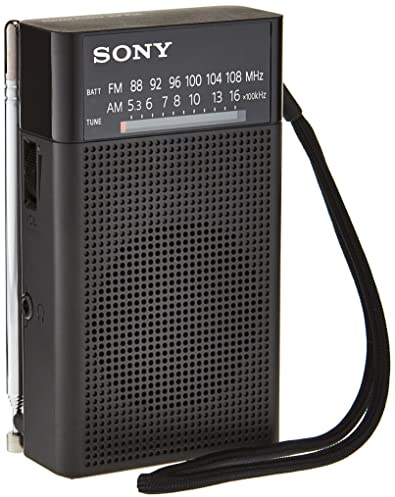 Sony ICFP26 Portable AM/FM Radio,Black