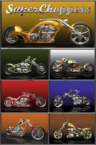 Laminated Posters American Chopper Bike Huge