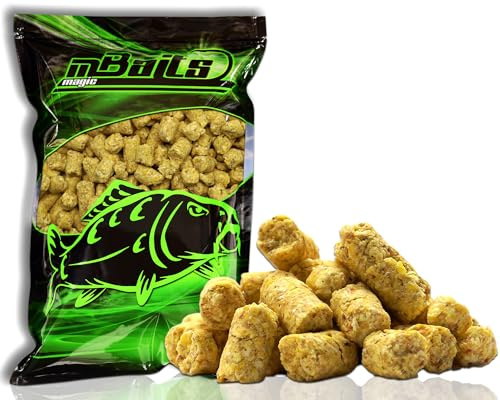 Angel-Berger Magic Baits Maispellets 3 Kg Pellets Sweet Corn Futterpellets Carp Pellet Karpfenköder Angelköder Karpfenfutter zum Karpfenangeln