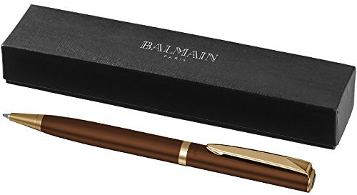 Balmain Kugelschreiber Hercule, lackiert 16,5×3,7×2,5 cm braun