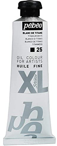 PEBEO 937025 37 ml XL Studio Fine Oil, Titanium White