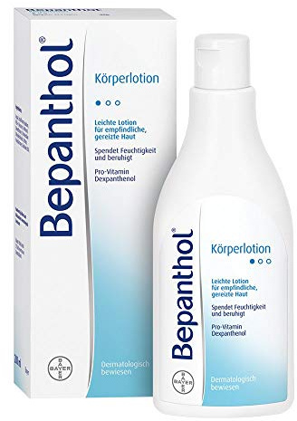 Bepanthol Körperlotion | Leichte Lotion für empfindliche, gereizte Haut | 200ml