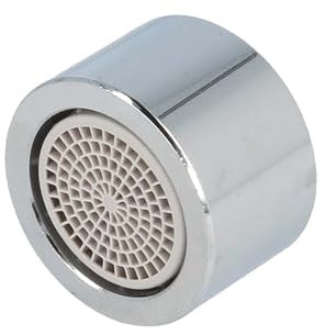 tecuro DESIGN Mischdüse - Strahlregler - Luftsprudler Ø 24 mm - M 22 x 1 IG verchromt