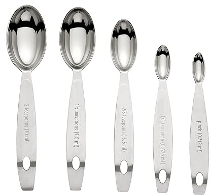 CUISIPRO Odd-Size Measuring Spoon SS 5pc Set