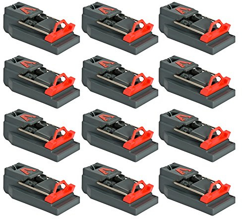 Victor Quick Kill Mouse Trap (Pack of 12 traps) Easy to Set mouse trap