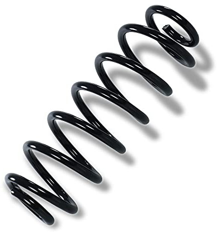 ATEC GERMANY 1x Muelle suspensión trasera compatible con VW GOLF 6 (5K1), GOLF 5 (1K1)