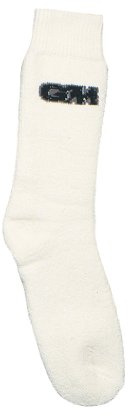 GM | Cricket Socks | Premier Sports Fabric Mix | Grey or Cream with GM Logo | Size Adult 6-13 or Junior 1-5 | One Pair | Gunn & Moore