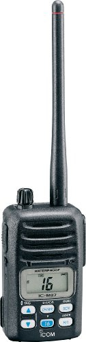 Icom M87 Marine/PMR Handheld VHF - Black