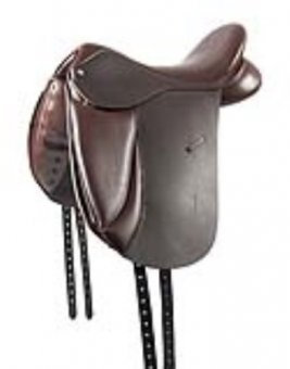 PFIFF Dressursattel Gino, braun 17,5 KW2