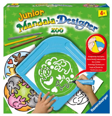 Ravensburger 29898 - zoo - Junior Mandala Designer®
